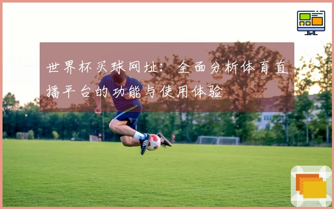 世界杯买球网址：全面分析体育直播平台的功能与使用体验