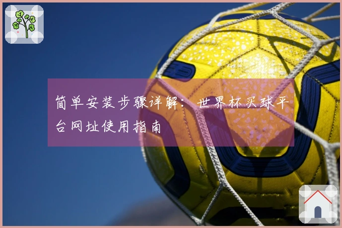 简单安装步骤详解：世界杯买球平台网址使用指南