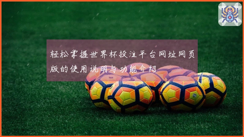 轻松掌握世界杯投注平台网址网页版的使用说明与功能介绍