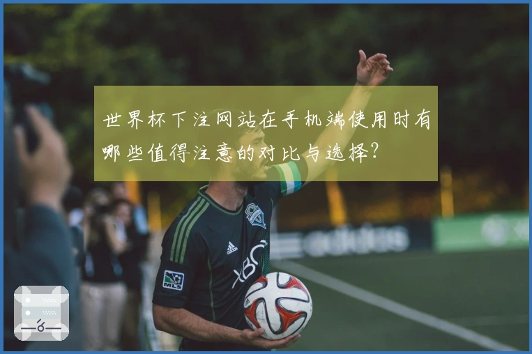 世界杯下注网站在手机端使用时有哪些值得注意的对比与选择？